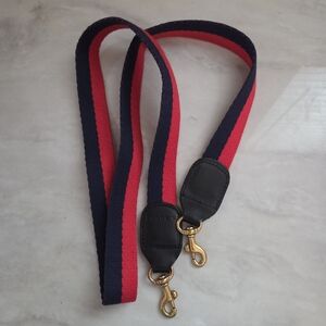 Clare V Navy and Red Crossbody Bag Strap